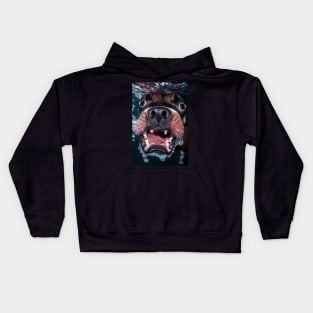 Dogs in Water #4 Kids Hoodie